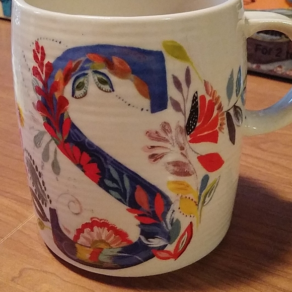 Anthropologie Other - Anthropologie letter S coffee cup